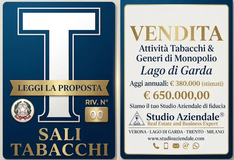 Vendita Tabaccheria in Centro Commerciale - Lago di Garda (Verona)