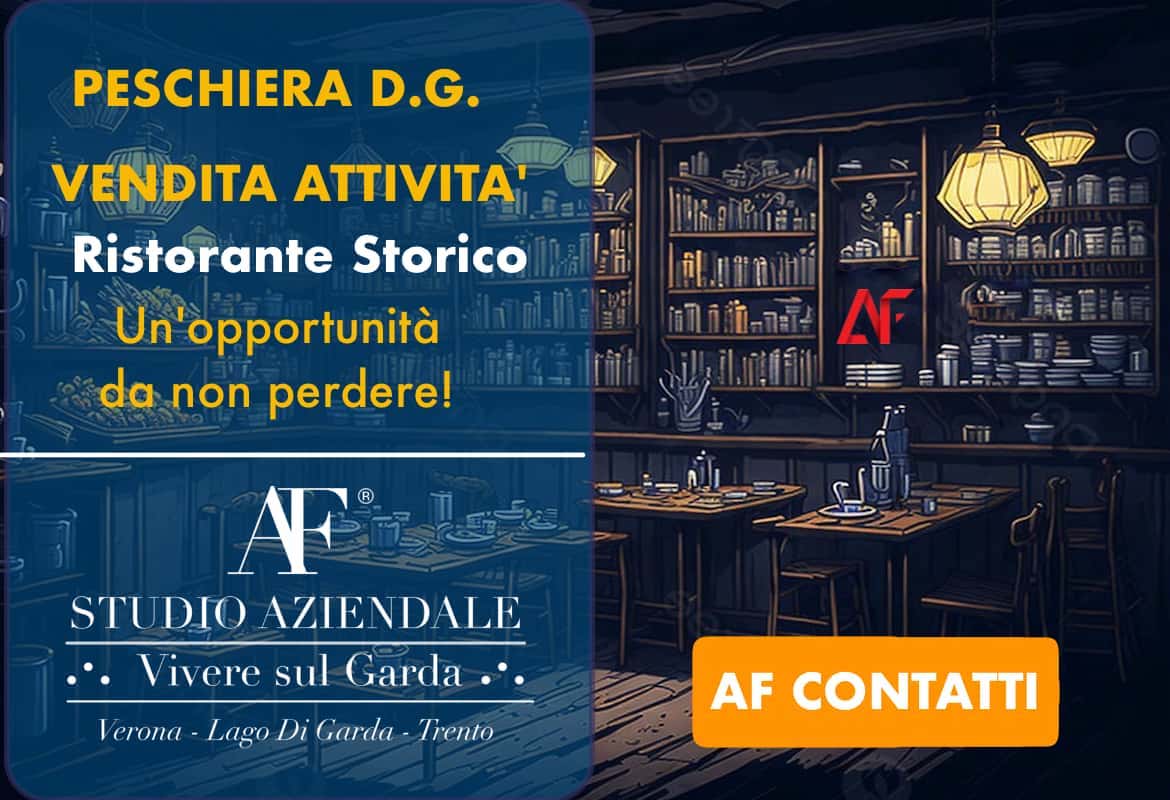 PESCHIERA DEL GARDA ATTIVITA IN VENDITA DI RISTORANTE PIZZERIA