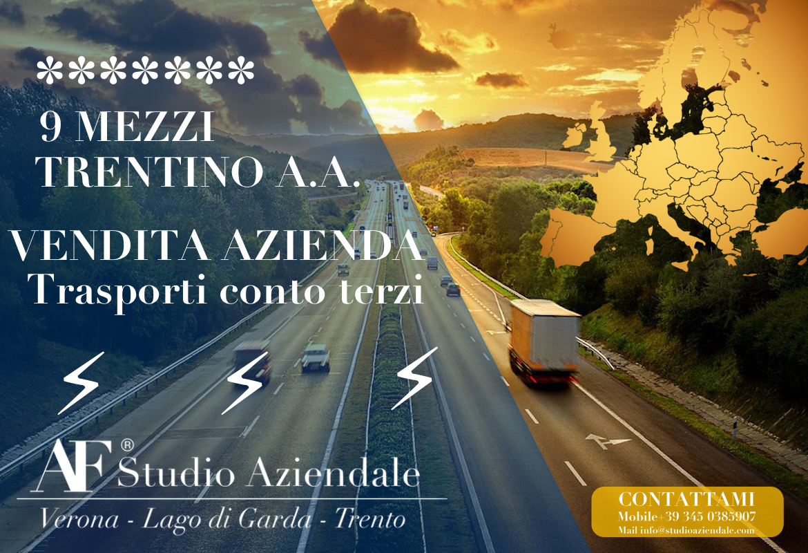 NON DISPONIBILE ! AZIENDA DI TRASPORTI PER CONTO TERZI
