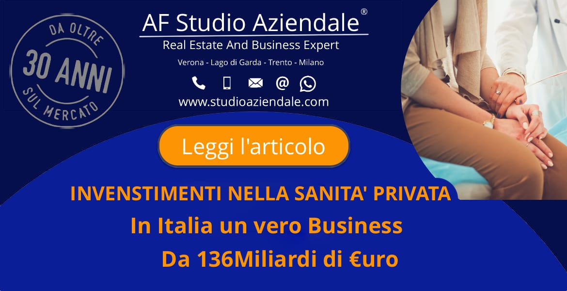 LE GRANDI FAMIGLIE FINANZIARIE ITALIANE INVESTONO NELLA SANITÀ PRIVATA 